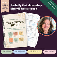 The Cortisol Reset workbook by Claire, 12,000+ women since 2024