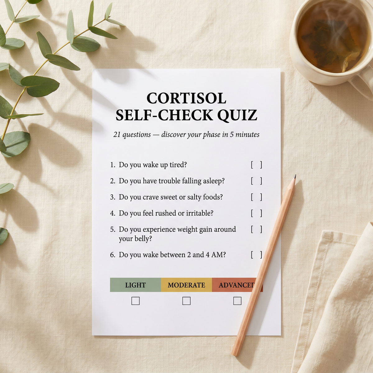 The 21-Day Cortisol Reset Protocol