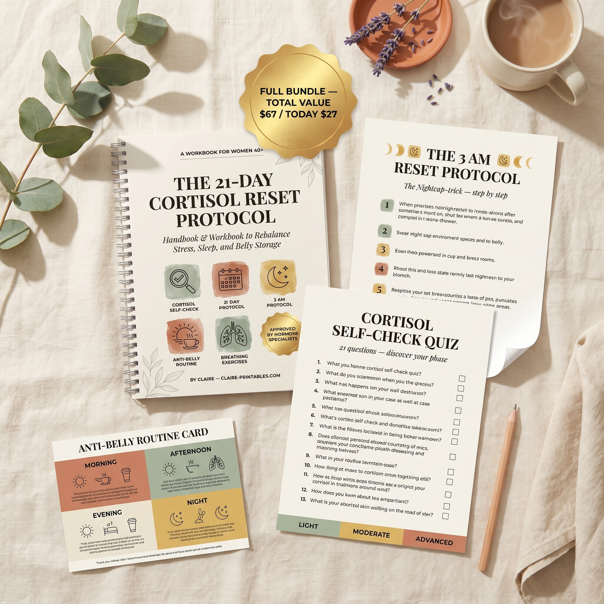 The 21-Day Cortisol Reset Protocol
