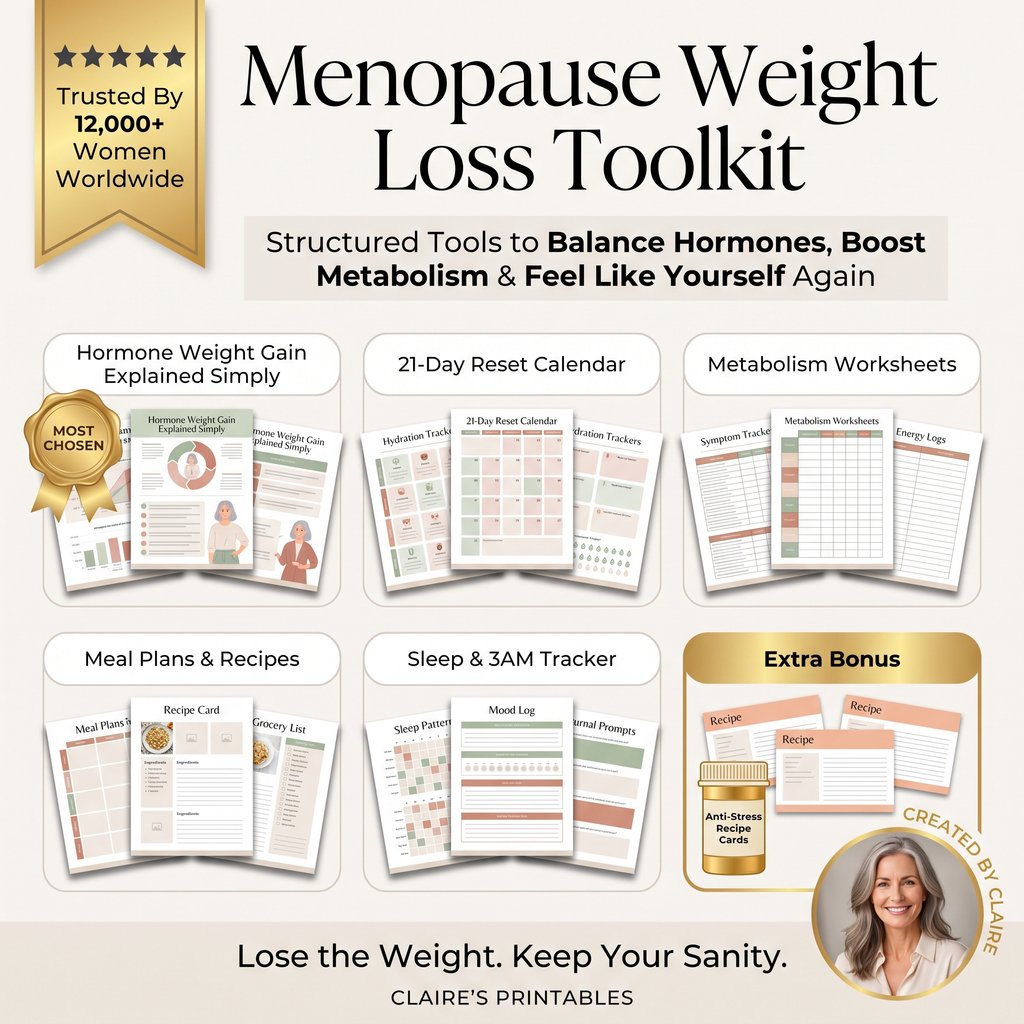 The Menopause Weight Loss System — Balance Your Hormones, Lose Belly Fat & Sleep Through the Night