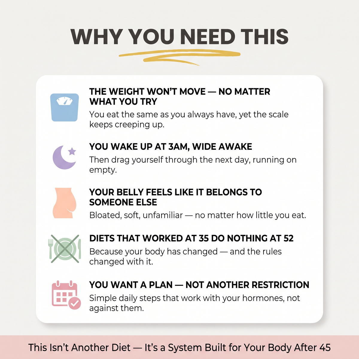 The Menopause Weight Loss System — Balance Your Hormones, Lose Belly Fat & Sleep Through the Night